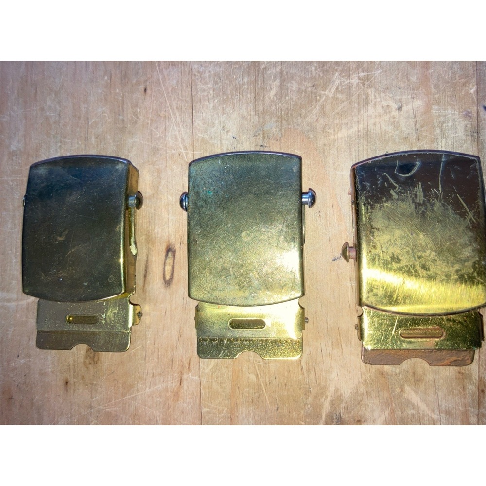 3‎ Vintage Vanguard Belt Buckles
